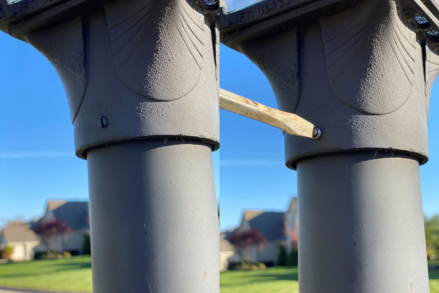 Natural gas post light conversion to solar.