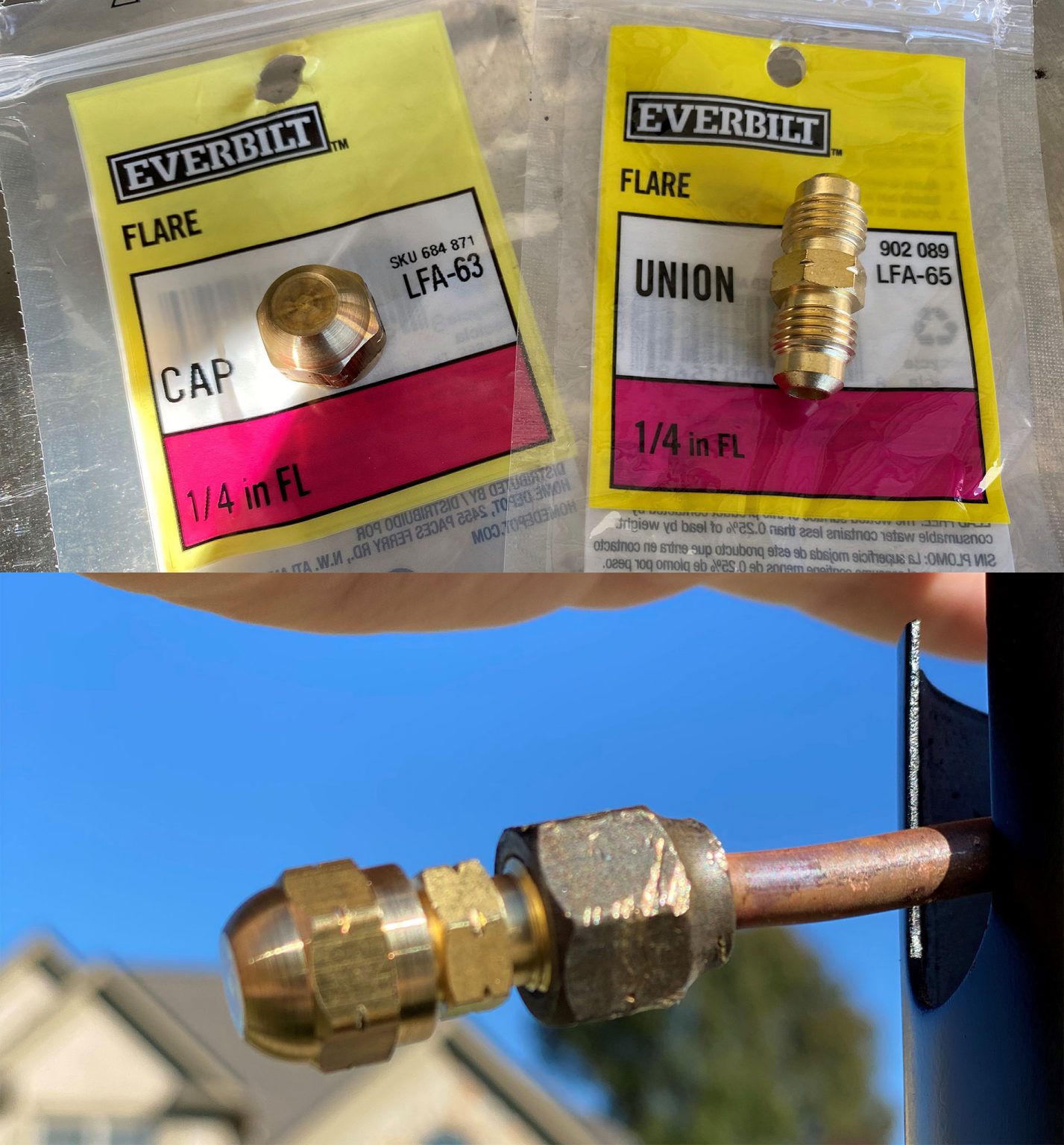 Natural gas post light conversion to solar.