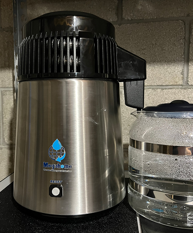 How To Easily Distill Water At Home Using The Megahome Countertop